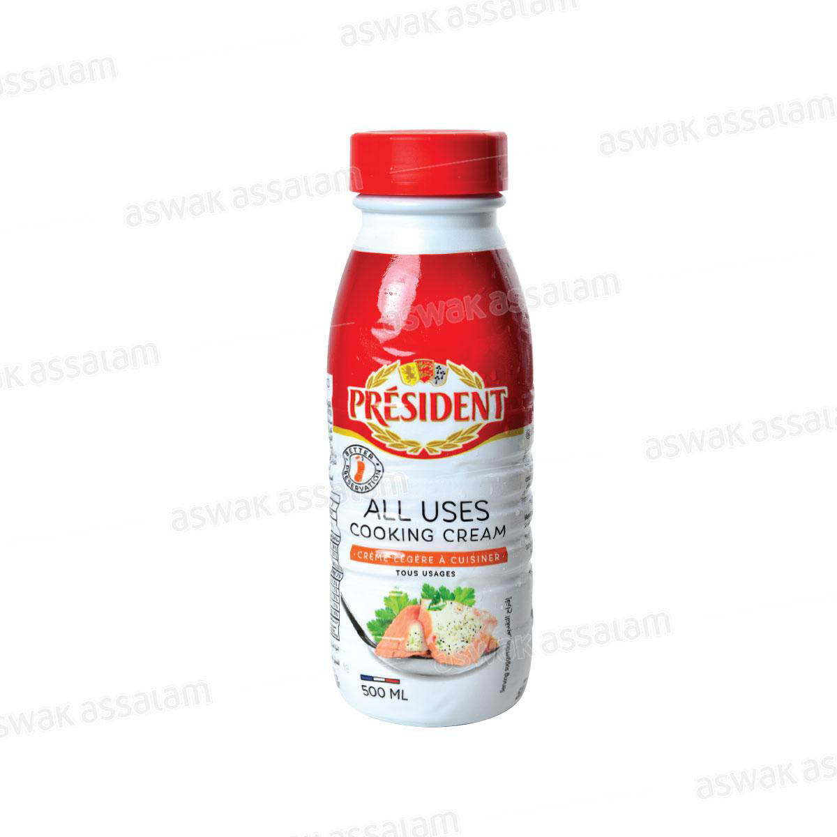 Crème liquide president