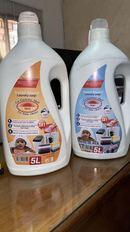 Savon de lessive 5L ×5