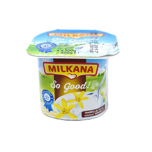 Yaourt Milkana Vanille